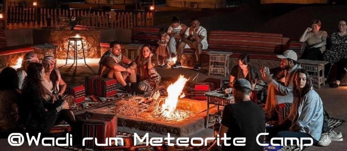 Wadi Rum Meteorite Camp מראה חיצוני תמונה