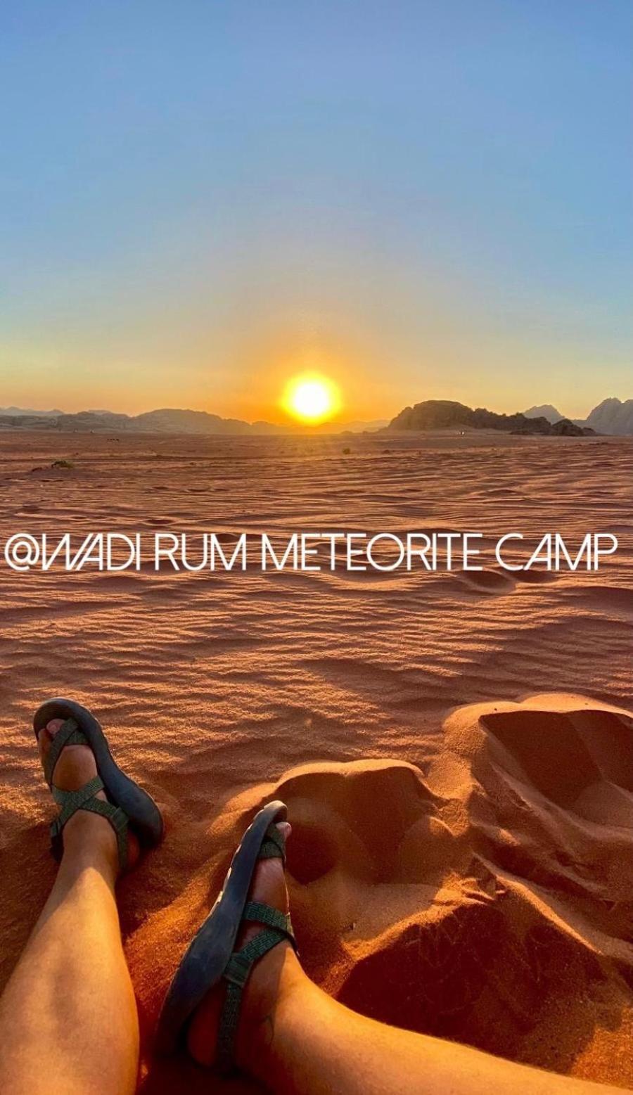 Wadi Rum Meteorite Camp מראה חיצוני תמונה