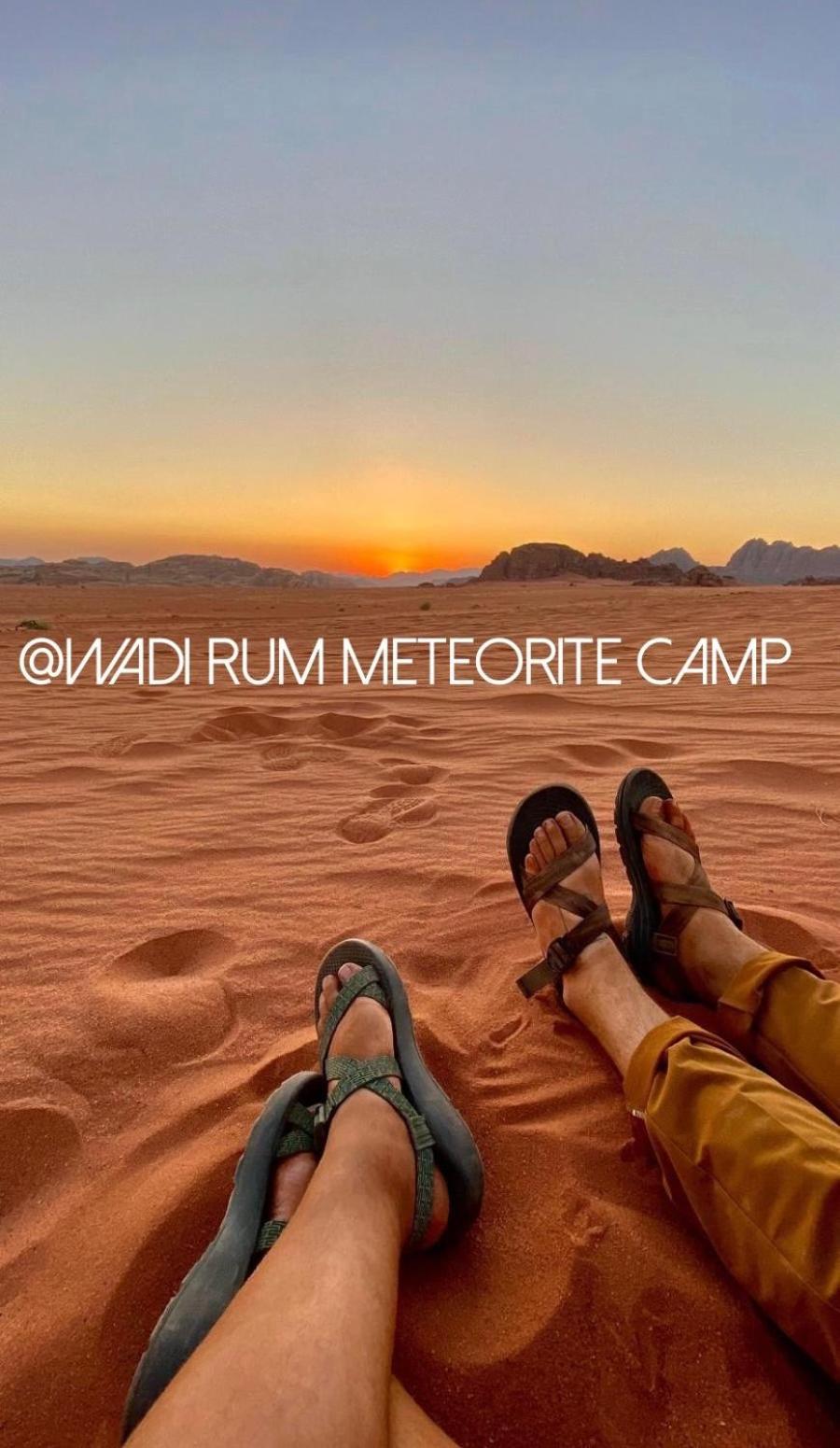 Wadi Rum Meteorite Camp מראה חיצוני תמונה