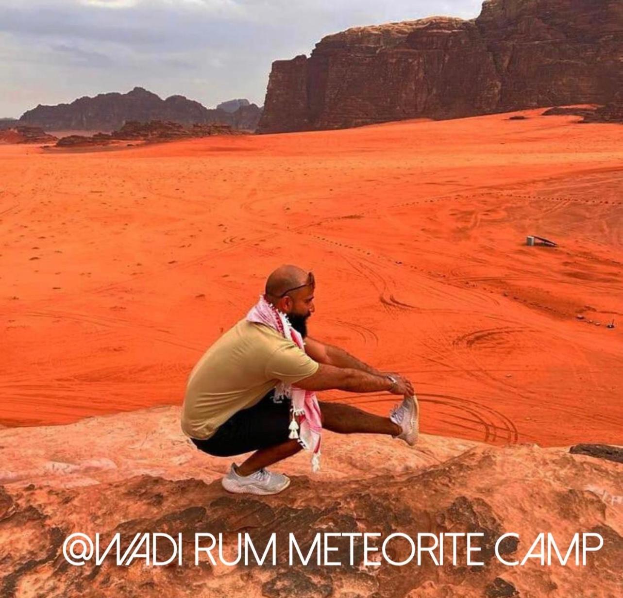 Wadi Rum Meteorite Camp מראה חיצוני תמונה