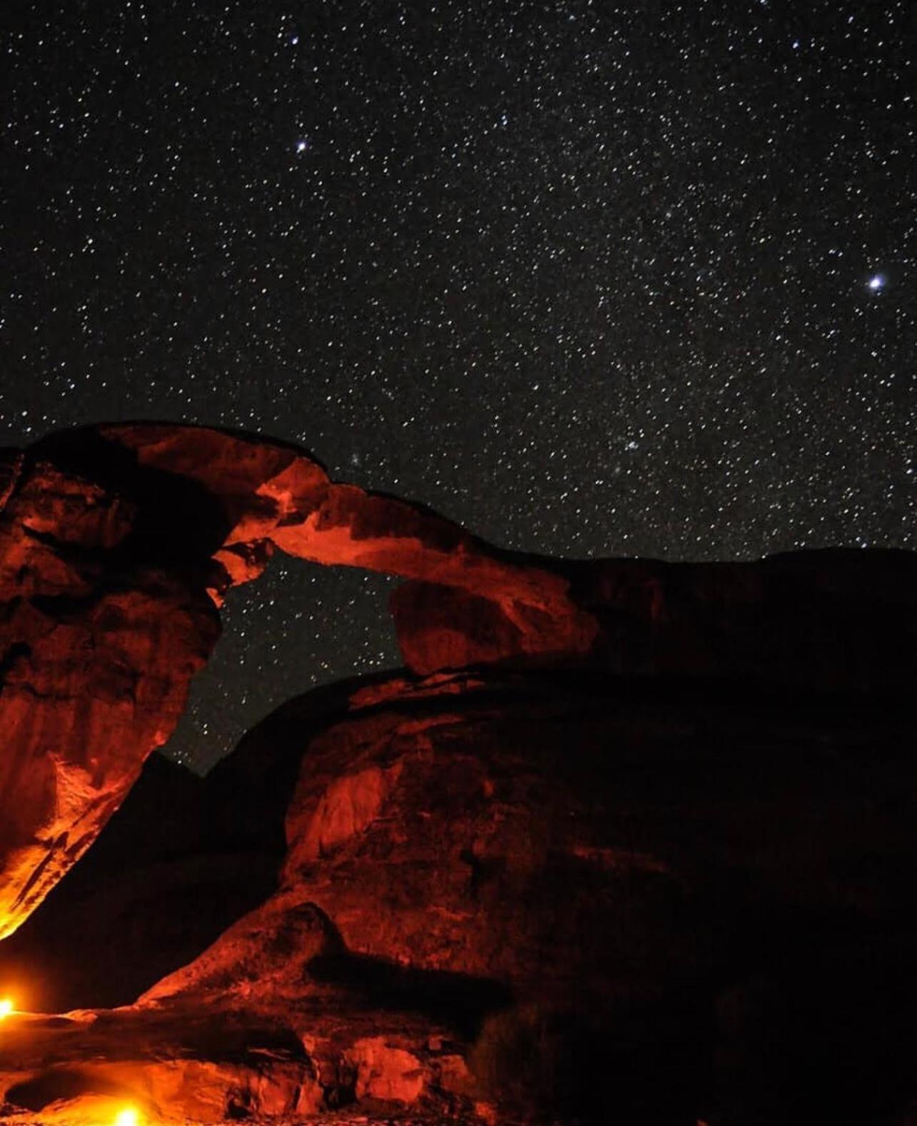 Wadi Rum Meteorite Camp מראה חיצוני תמונה