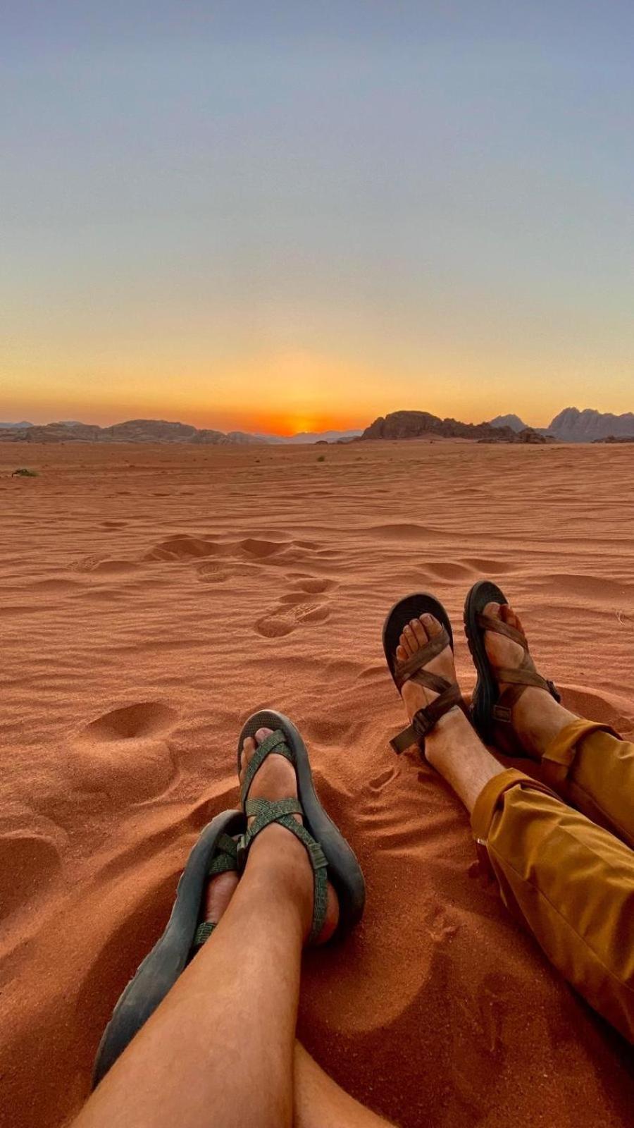 Wadi Rum Meteorite Camp מראה חיצוני תמונה