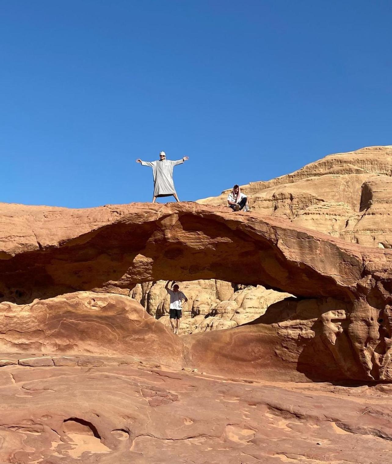 Wadi Rum Meteorite Camp מראה חיצוני תמונה